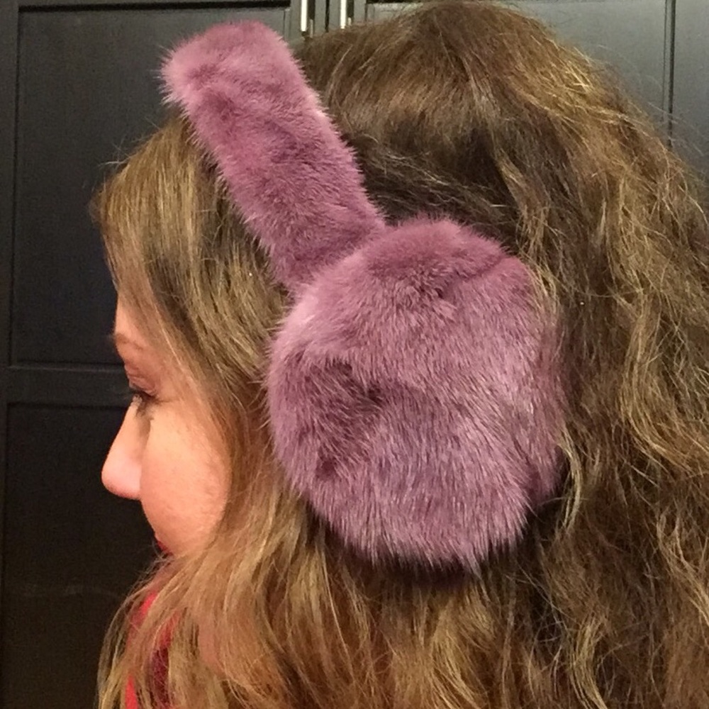 NEW! 100% REAL MINK FUR Earmuffs - Picture 8 of 8